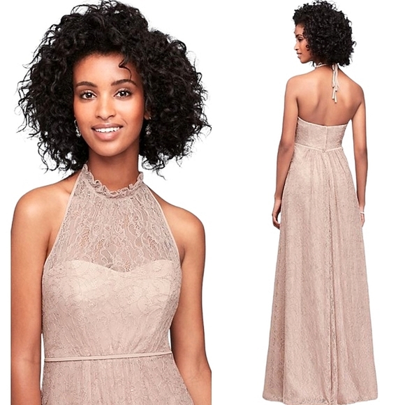 David's Bridal Dresses Davids Bridal Allover Chantilly Lace Aline